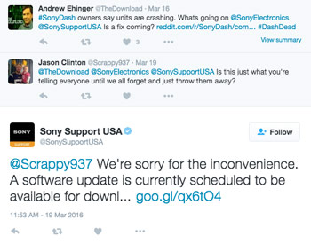 Sony-Support-Twitter