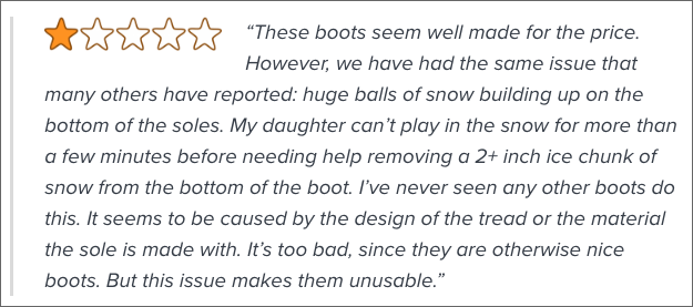 Bad Boots Review on Amazon